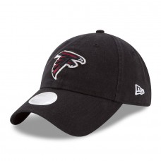 Women's Atlanta Falcons New Era Black Primary Preferred Pick 9TWENTY Adjustable Hat 2756189